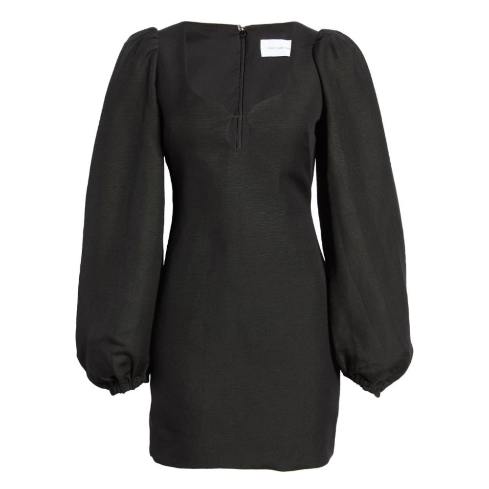 Significant Other Fara Puff Long Sleeve Dress